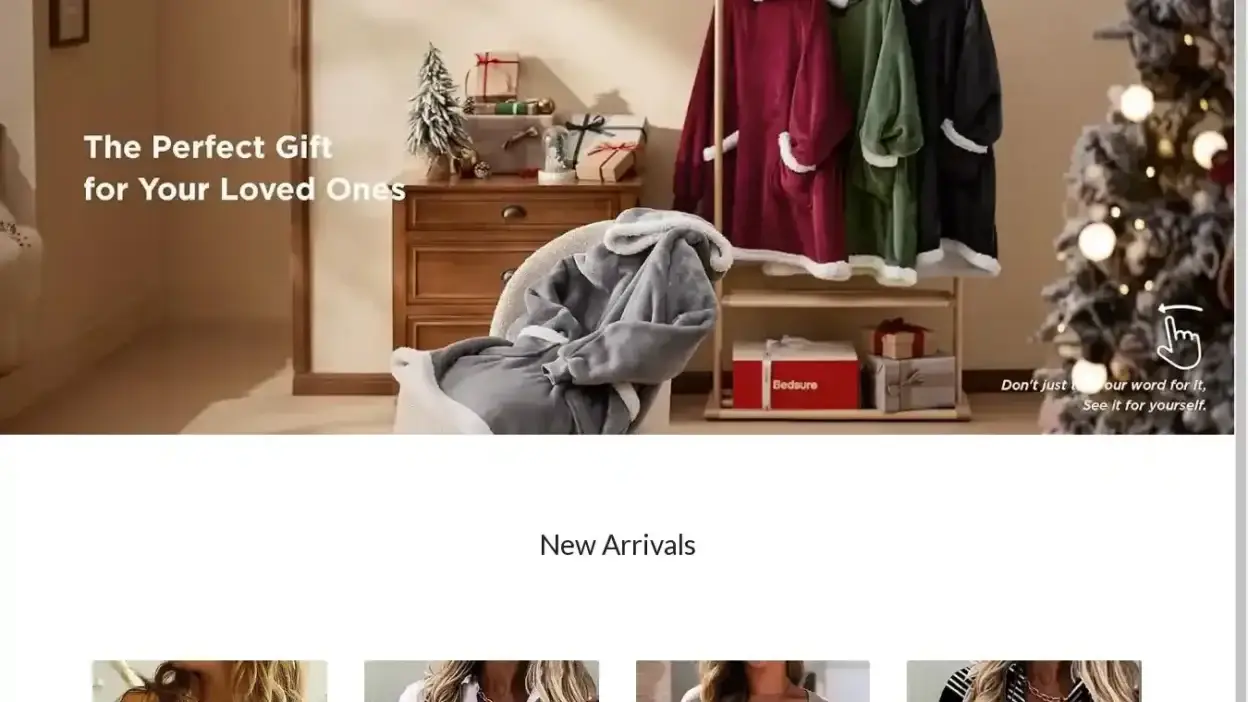 Screenshot of Non-Delivery scam website Muimol.shop