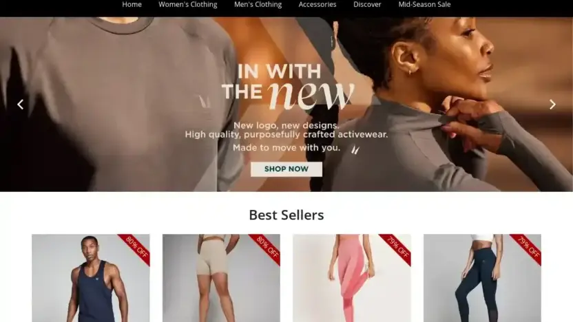 Screenshot of Non-Delivery scam website Myproteinvip.shop