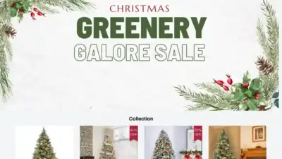 Screenshot of Non-Delivery scam website Nationaltrees.shop