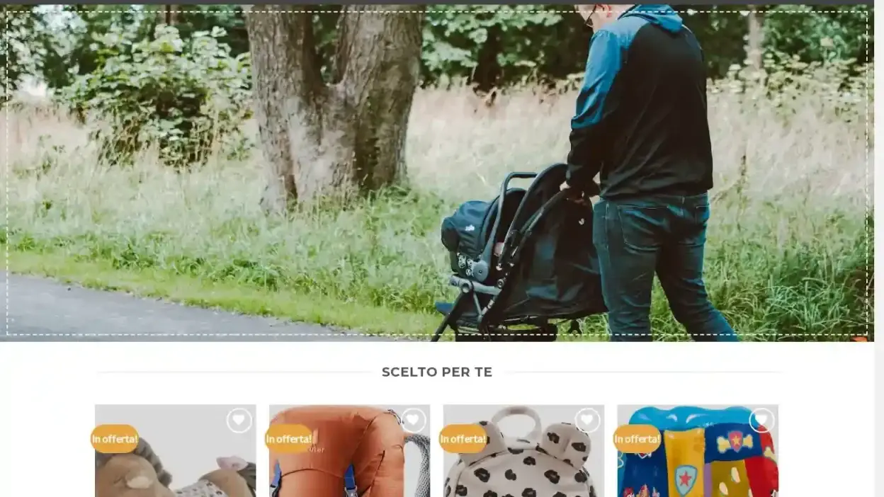 Screenshot of Non-Delivery scam website Neonatisconto.com