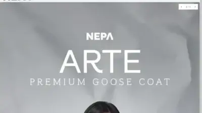 Screenshot of Non-Delivery scam website Nepavip.shop