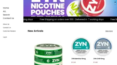 Screenshot of Non-Delivery scam website Nesshopping.com