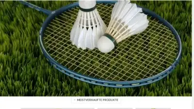 Screenshot of Non-Delivery scam website Neuebadminton.com