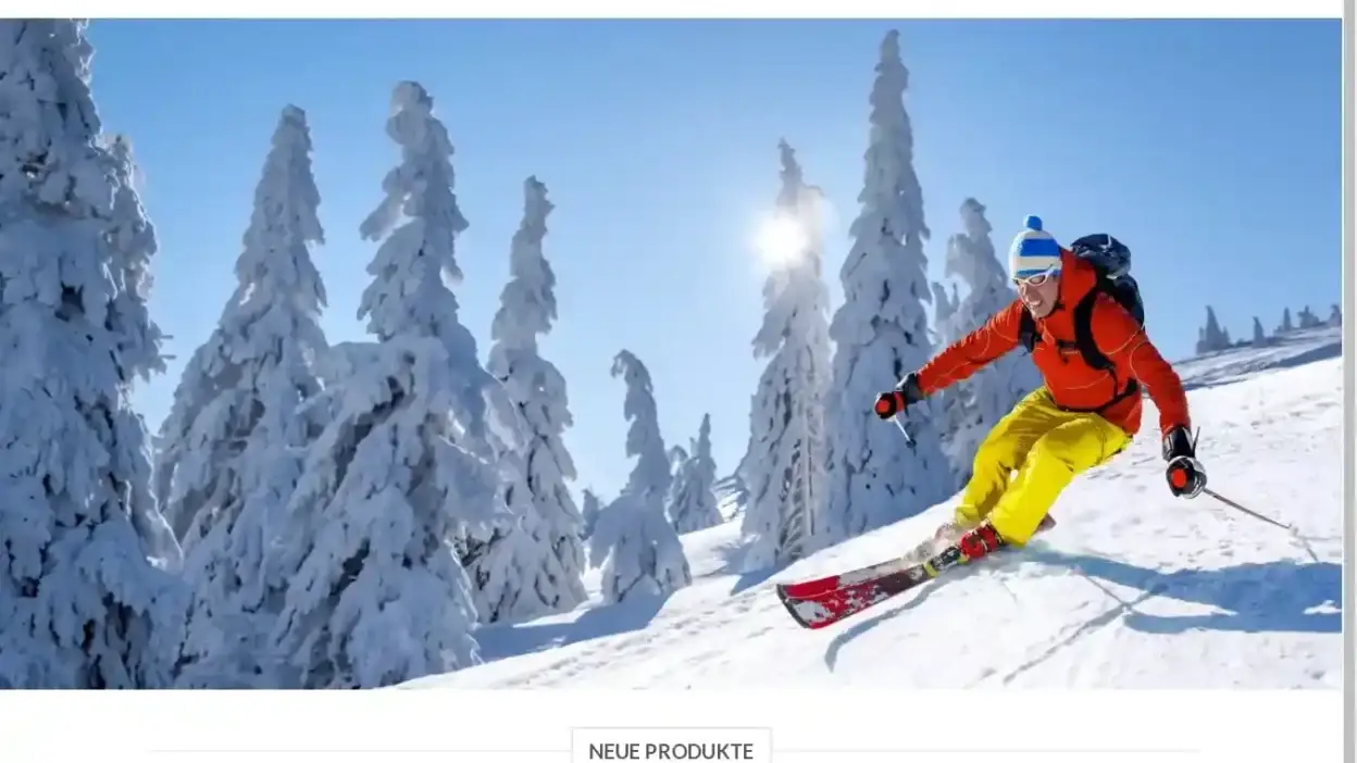 Screenshot of Non-Delivery scam website Neueskide.com