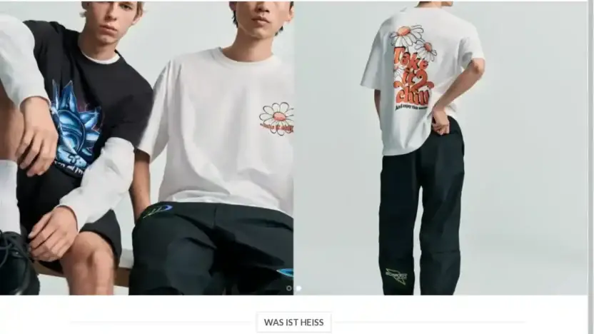 Screenshot of Non-Delivery scam website Neuestesport.com