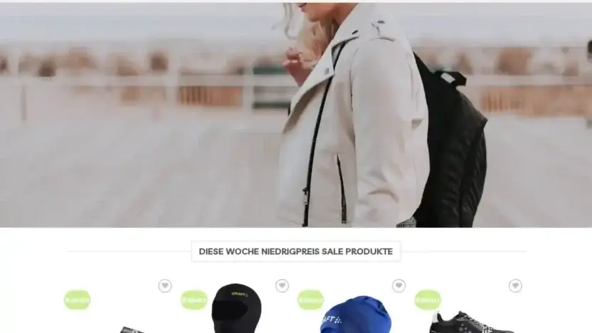 Screenshot of Non-Delivery scam website Neuheitendesport.com