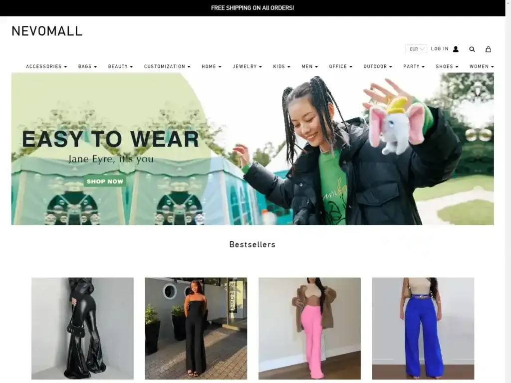 nevomall-com Alternative Text