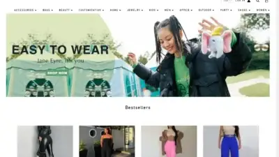 Screenshot of Non-Delivery scam website Nevomall.com