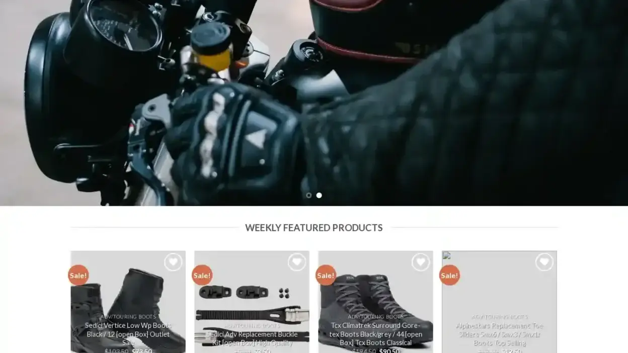 Screenshot of Automobile scam website Newmotorcyclesell.com