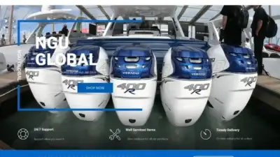 Screenshot of Non-Delivery scam website Ngugloballeisuretrading.com