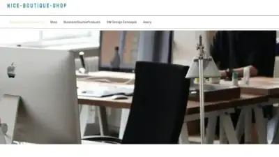 Screenshot of Non-Delivery scam website Nice-boutique-shop.com