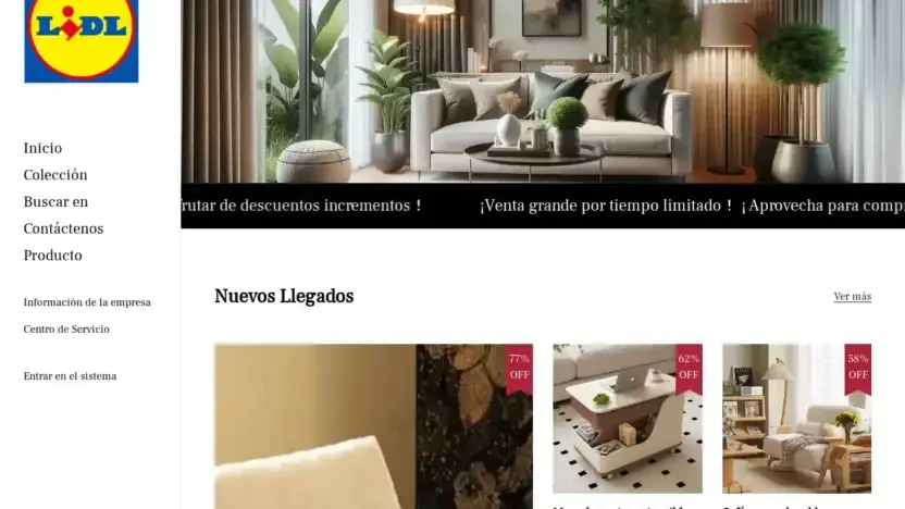 Screenshot of Non-Delivery scam website Niko247.com