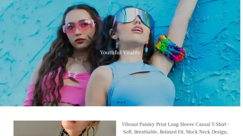 Screenshot of Non-Delivery scam website Nikpouchshopping.com