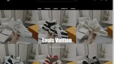 Screenshot of Non-Delivery scam website Nobleluxury98018.com