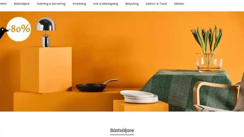 Screenshot of Non-Delivery scam website Nordicnestse.shop