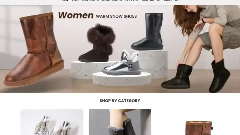 Screenshot of Non-Delivery scam website Nordmerch.com