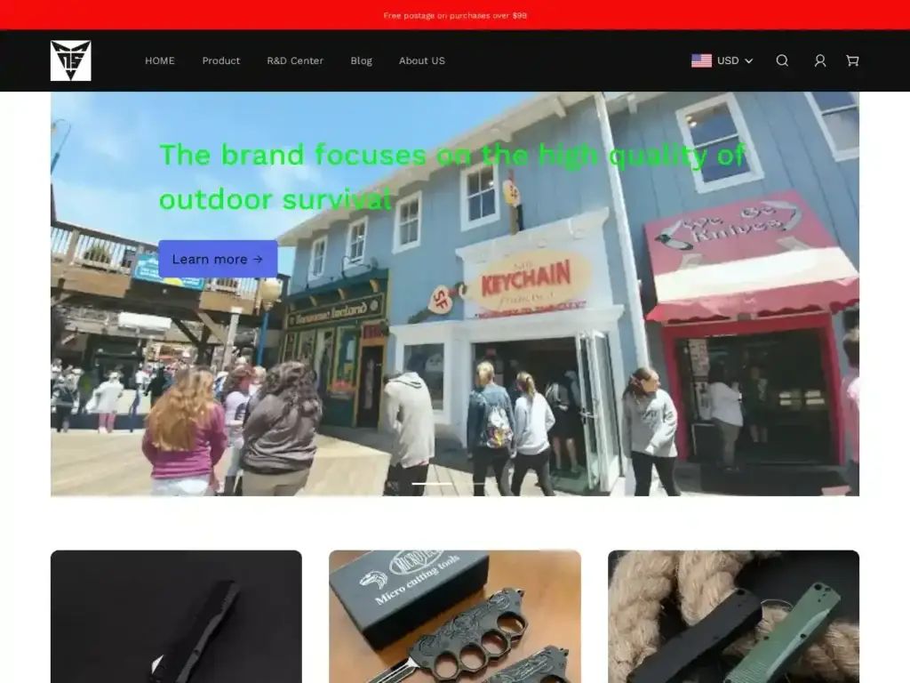 nsknife-com Alternative Text