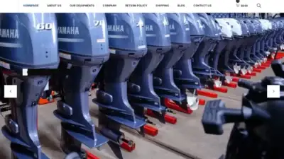 Screenshot of Non-Delivery scam website Oceanindustrys.com