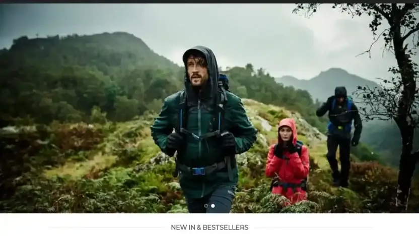 Screenshot of Non-Delivery scam website Offaokoutdoor.com