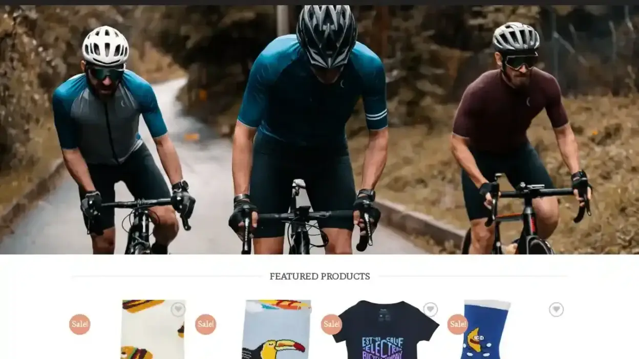 Screenshot of Sport scam website Offbikehut.com