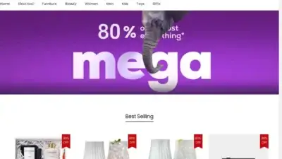 Screenshot of Non-Delivery scam website Officialoutletsale.shop