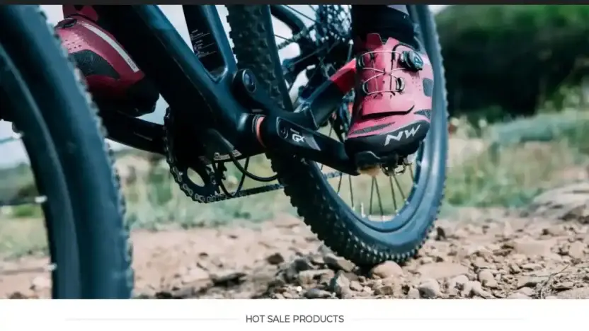 Screenshot of Sport scam website Offspeedbike.com