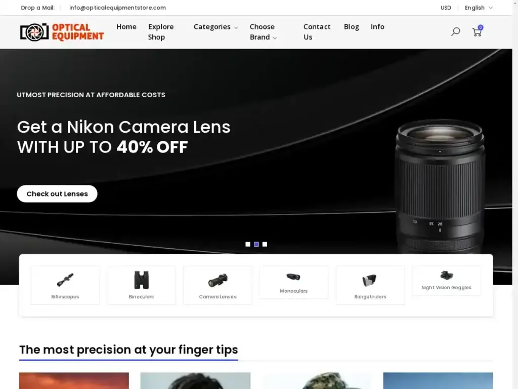opticalequipmentstore-com Alternative Text