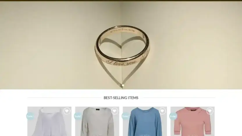 Screenshot of Fashion scam website Optimal-trendyitem.com