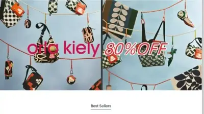 Screenshot of Non-Delivery scam website Orlakiely.shop