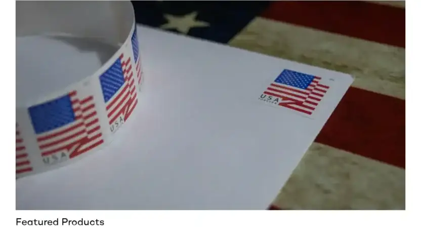 Screenshot of Non-Delivery scam website Ourstampmart.com