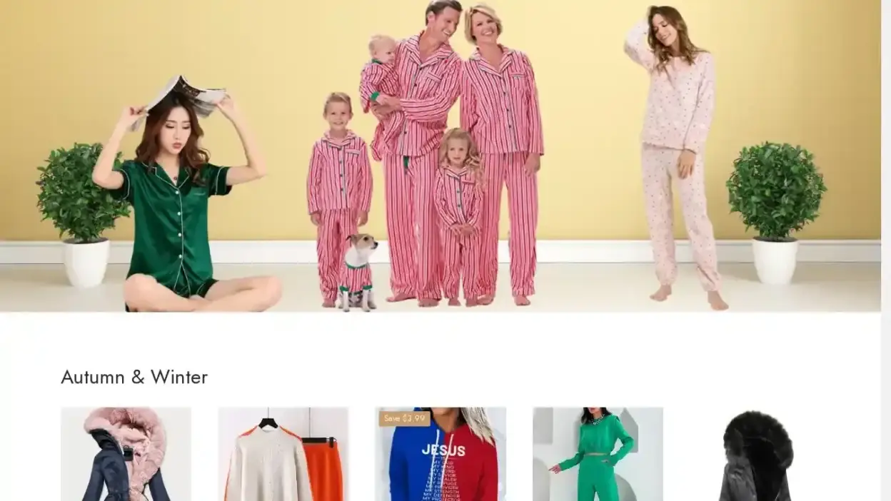 Screenshot of Non-Delivery scam website Outdoorappeal.shop