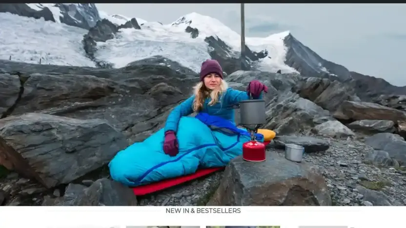 Screenshot of Sport scam website Outdoorgear-order.com