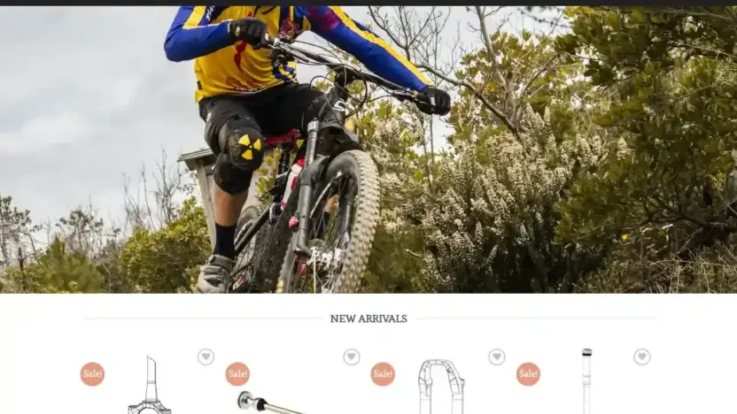 Screenshot of Sport scam website Outdoorhuboutlet.com