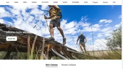 Screenshot of Non-Delivery scam website Outdshoe.com