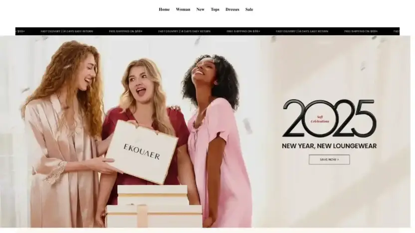 Screenshot of Non-Delivery scam website Outletsvip.shop