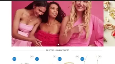 Screenshot of Fashion scam website Outletunique-site.com