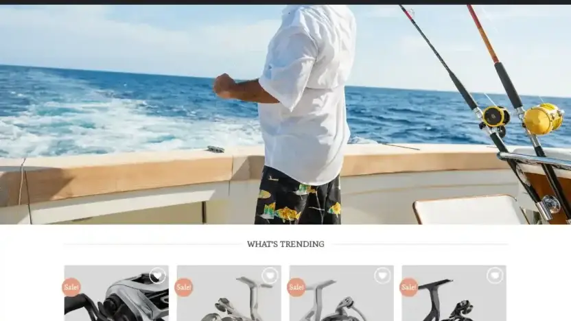 Screenshot of Sport scam website Ownerfishing.com