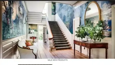 Screenshot of Non-Delivery scam website Paletteofwalls.com