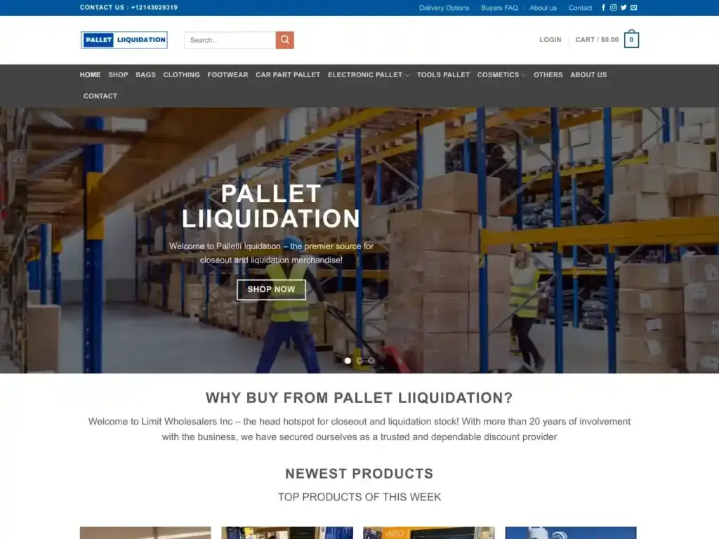 palletliiquidation-com Alternative Text
