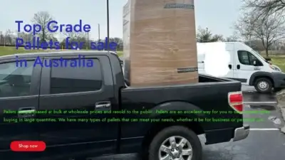 Screenshot of Liquidation scam website Palletsliquidationpty.store