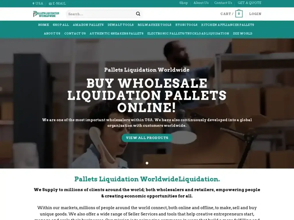 palletsliquidationworldwide-com Alternative Text