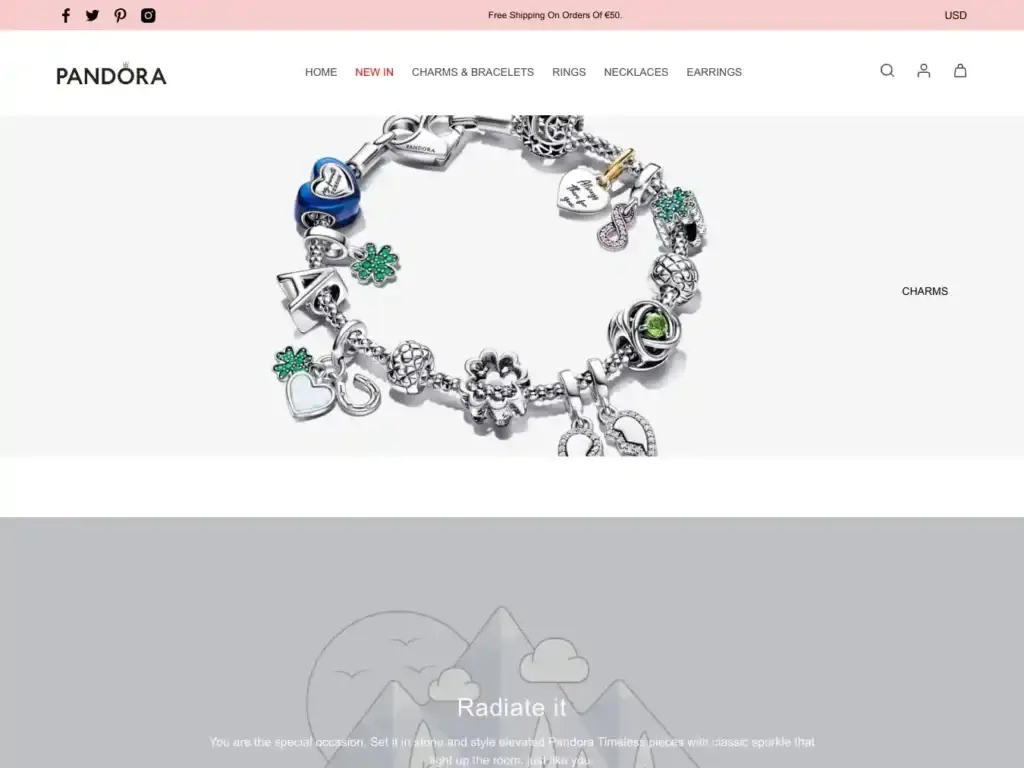 pandorasonline-com Alternative Text