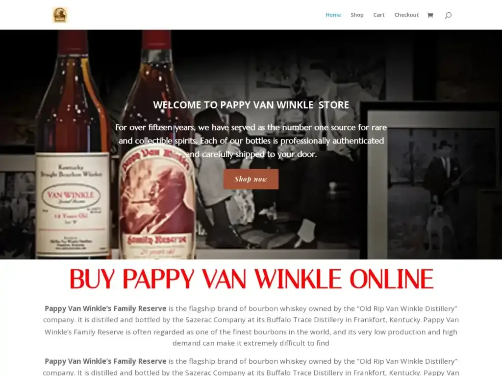 pappyvanwinklestore-com Alternative Text