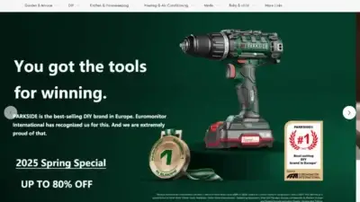 Screenshot of Non-Delivery scam website Parksidegh.com