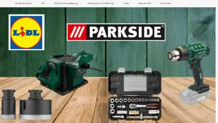 Screenshot of Non-Delivery scam website Parksidevipat.shop