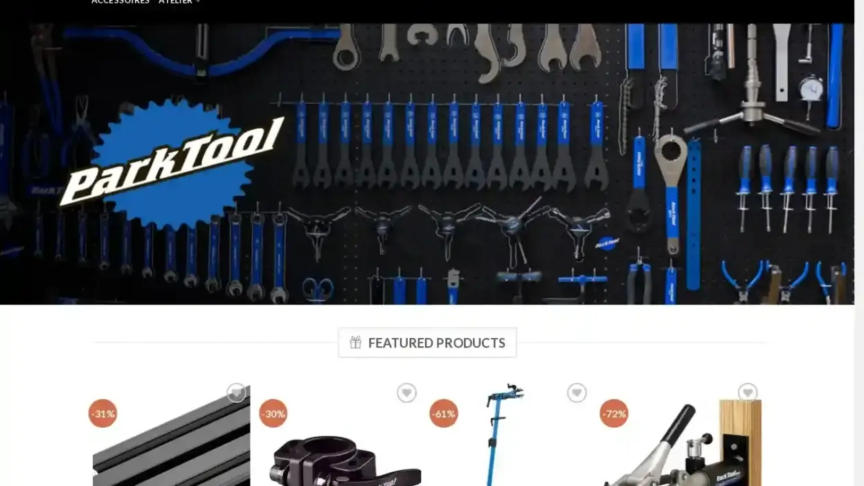 Screenshot of Non-Delivery scam website Parksoldes.com