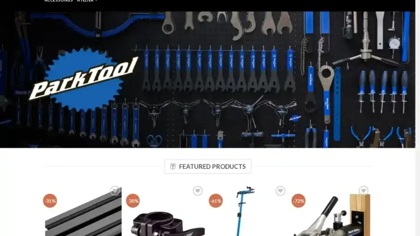 Screenshot of Non-Delivery scam website Parksoldes.com