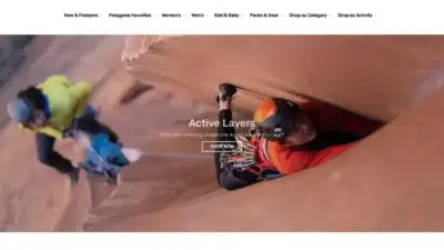 Screenshot of Non-Delivery scam website Patagoniaeushop.top