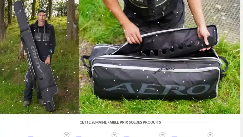 Screenshot of Non-Delivery scam website Pecheofficiel.com