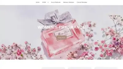 Screenshot of Non-Delivery scam website Perfumrry.com